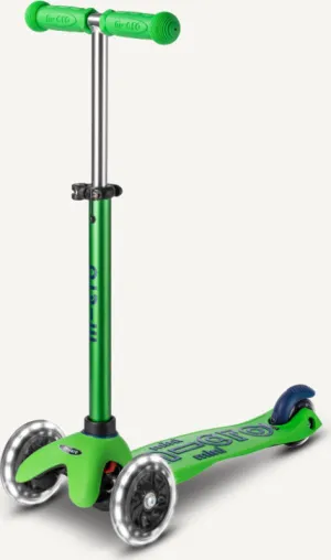 Mini Deluxe Scooter - Green LED