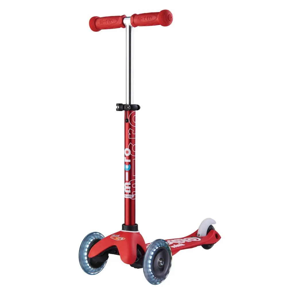 Mini Deluxe Scooter with LED Wheels