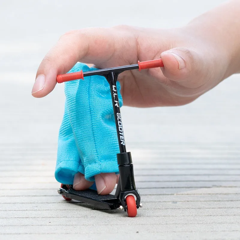 Mini Finger Scooter Alloy Finger Scooter Set