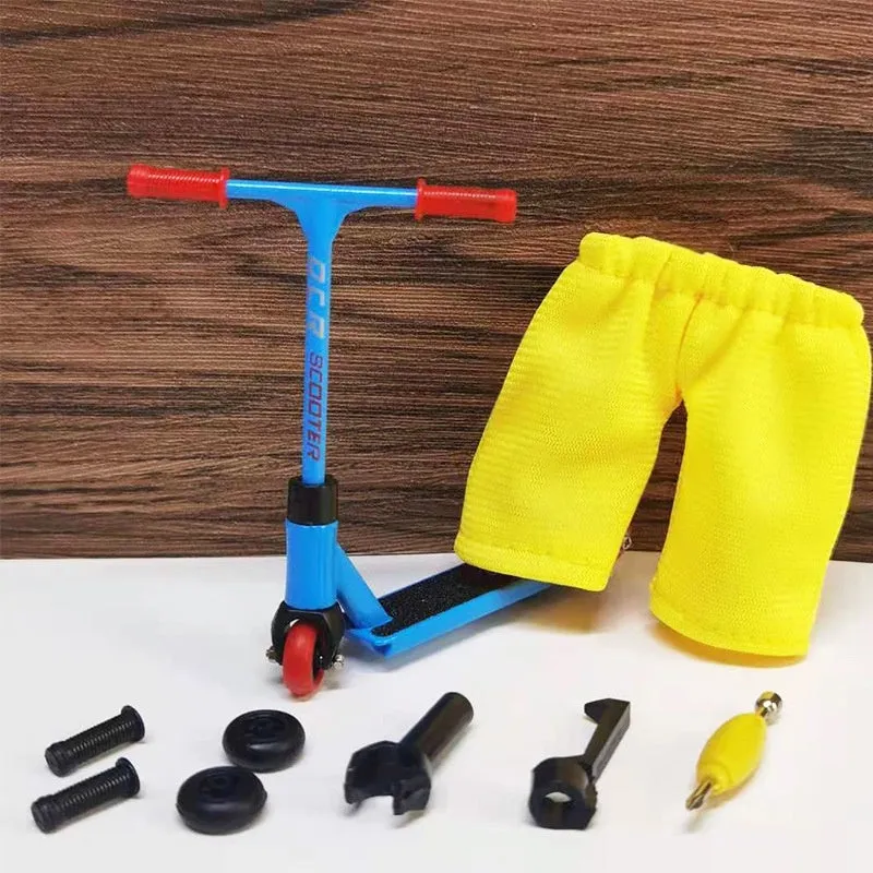 Mini Finger Scooter Alloy Finger Scooter Set