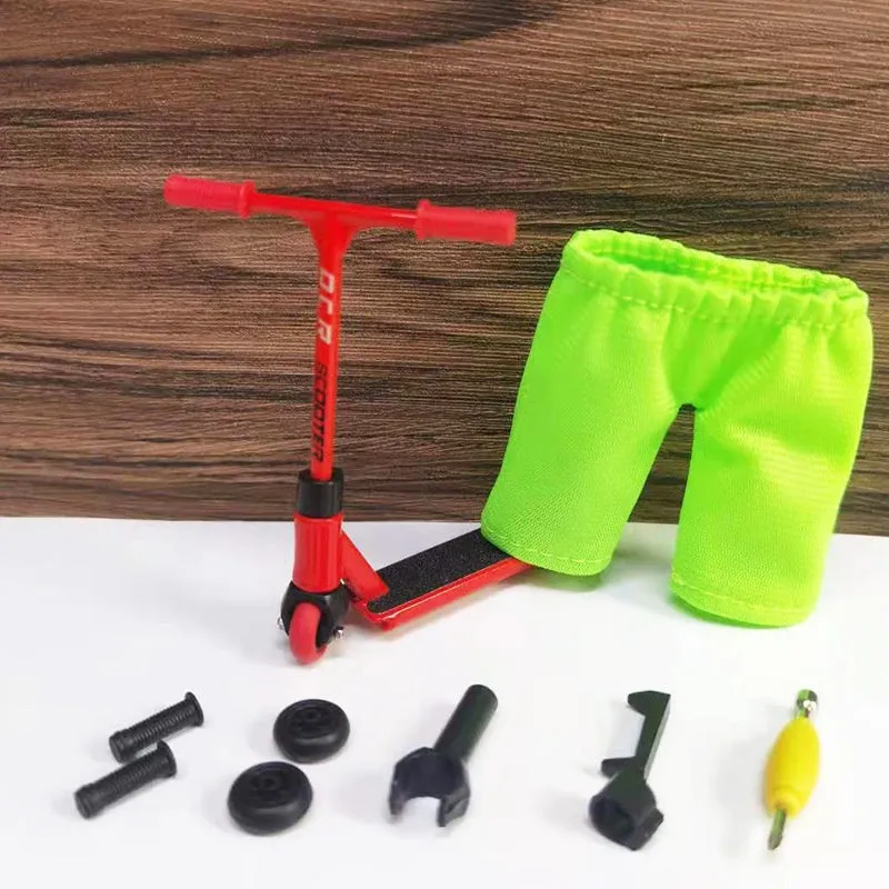 Mini Finger Scooter Alloy Finger Scooter Set