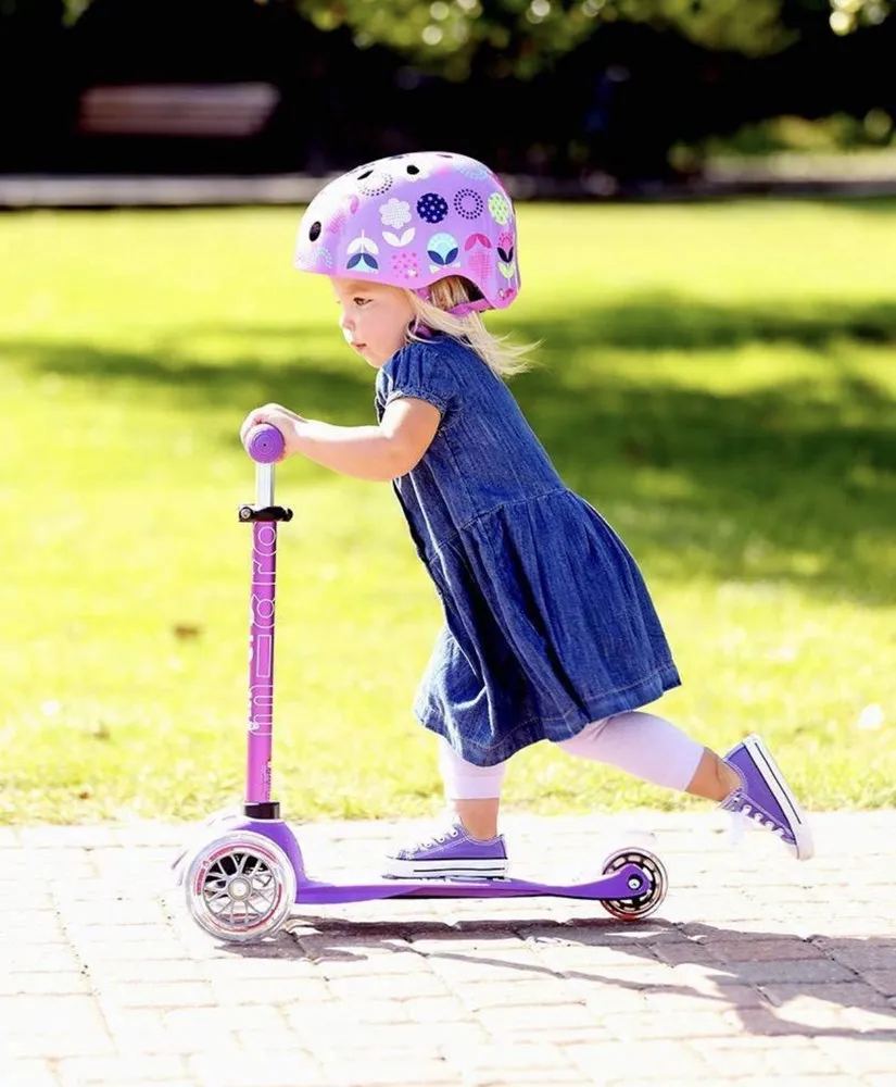 Mini Micro Deluxe 3 Wheel Scooter - Purple