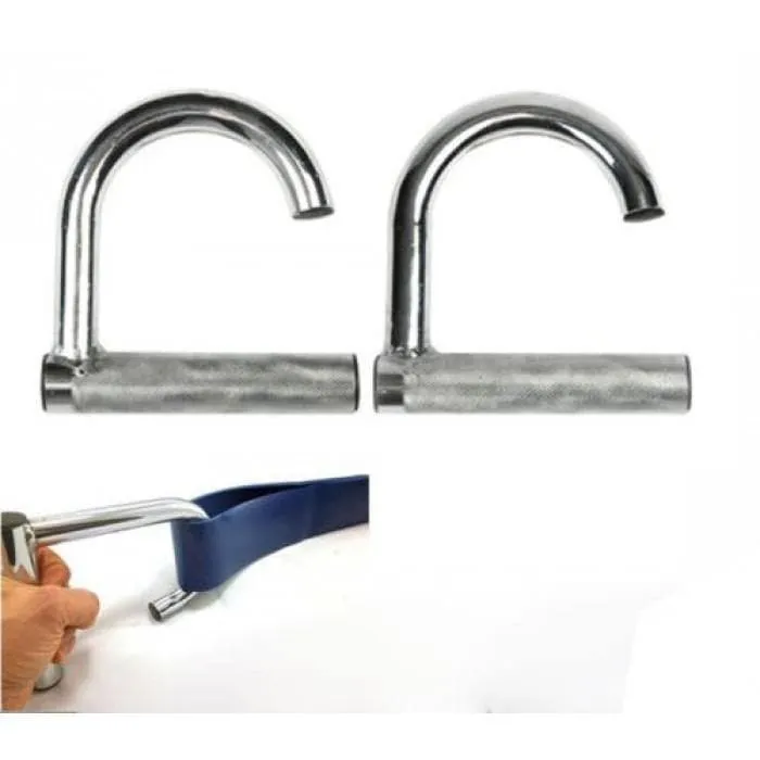 MORGAN POWER BAND ASSIST CHROME HOOKS (PAIR)