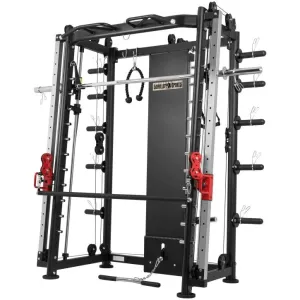 Multi Smith Machine Complete Setup 100 kg Bumper Plates