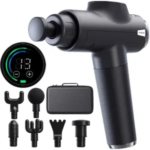 Muscle massage gun Fusion Black Pro, black