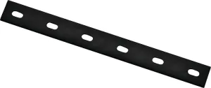National Hardware N351-457 Mending Plate, 14 in L, 1-1/2 in W, 5/16 Gauge, Steel, Powder-Coated, Carriage Bolt Mounting :EA: QUANTITY: 1