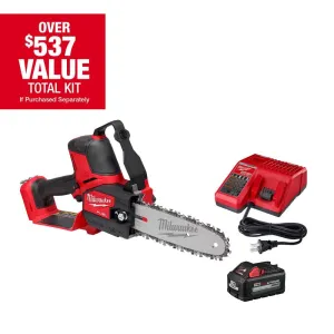 Open Box - M18 FUEL 8 in. 18V Lithium-Ion Brushless HATCHET Pruning Saw Kit with 6Ah High Output Battery and Charger
