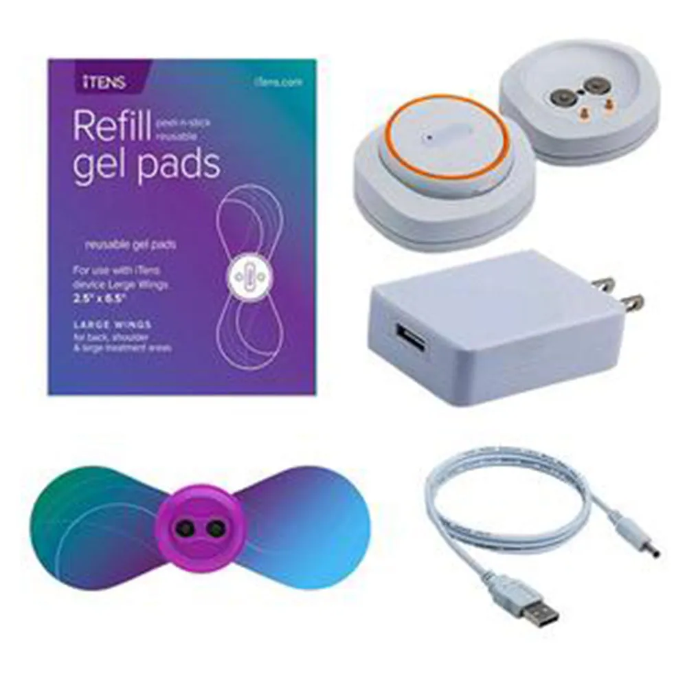 Pain Management Technologies iTENS ITENSBLL One Pair Electrodes, USB Charger and Manual 1 Each