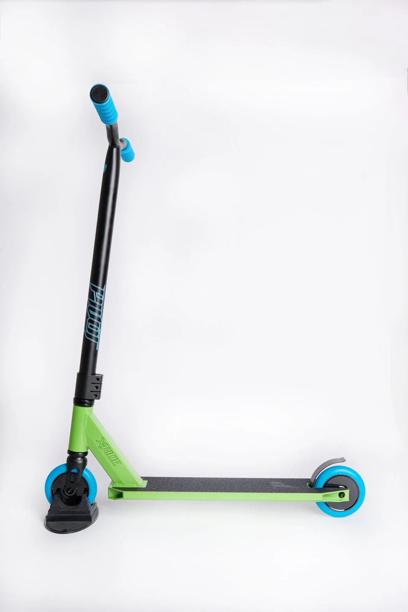 Pivot X-Ride Green & Blue Scooter