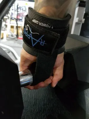 Rappd Power grip – Lifting straps with Dowel