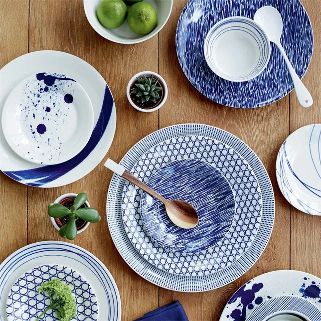 Royal Doulton Pacific Blue Tapas Plate Set