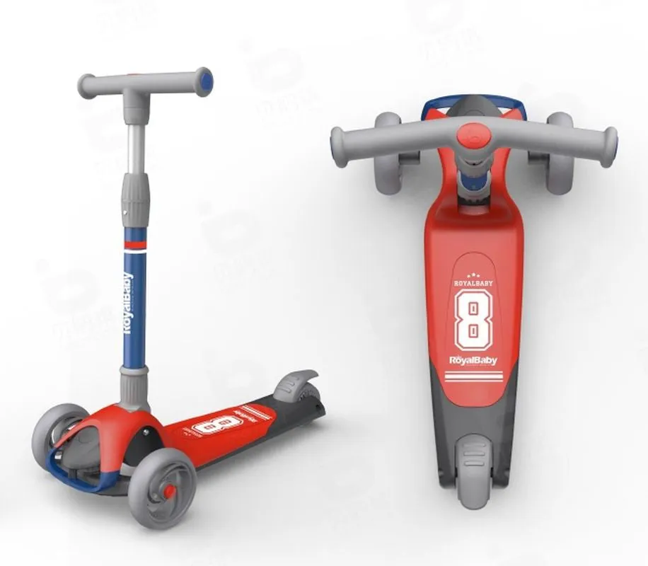 ROYALBABY SPEED X1 SCOOTER RED/BLUE