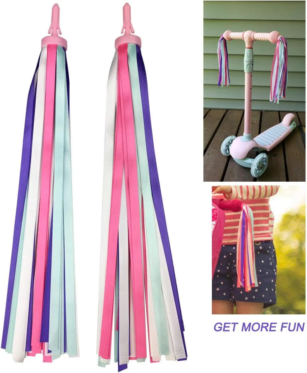 Rubans Multicolores pour Vlo - Fitnessterapy