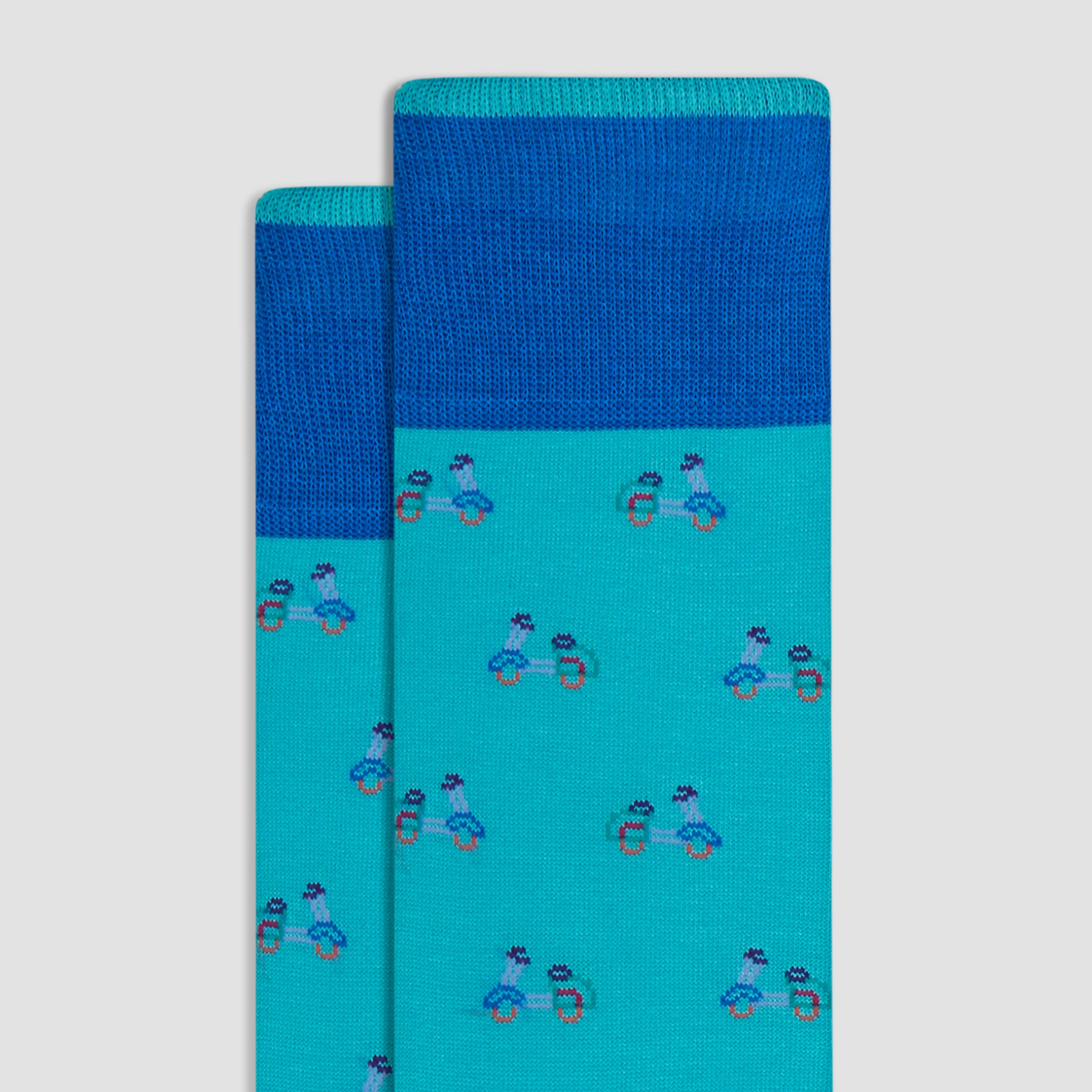 Scooters Mid-Calf Socks