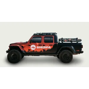 Sherpa - Mid-Height Pak System Bed Rack - Toyota Tacoma (2005-2023), (2024 )