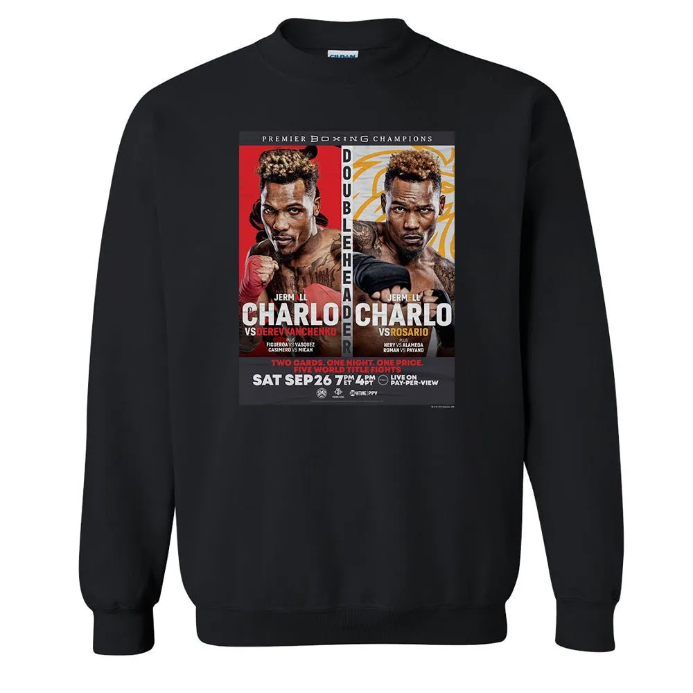 SHO Championship Boxing Charlo Doubleheader Fleece Crewneck Sweatshirt