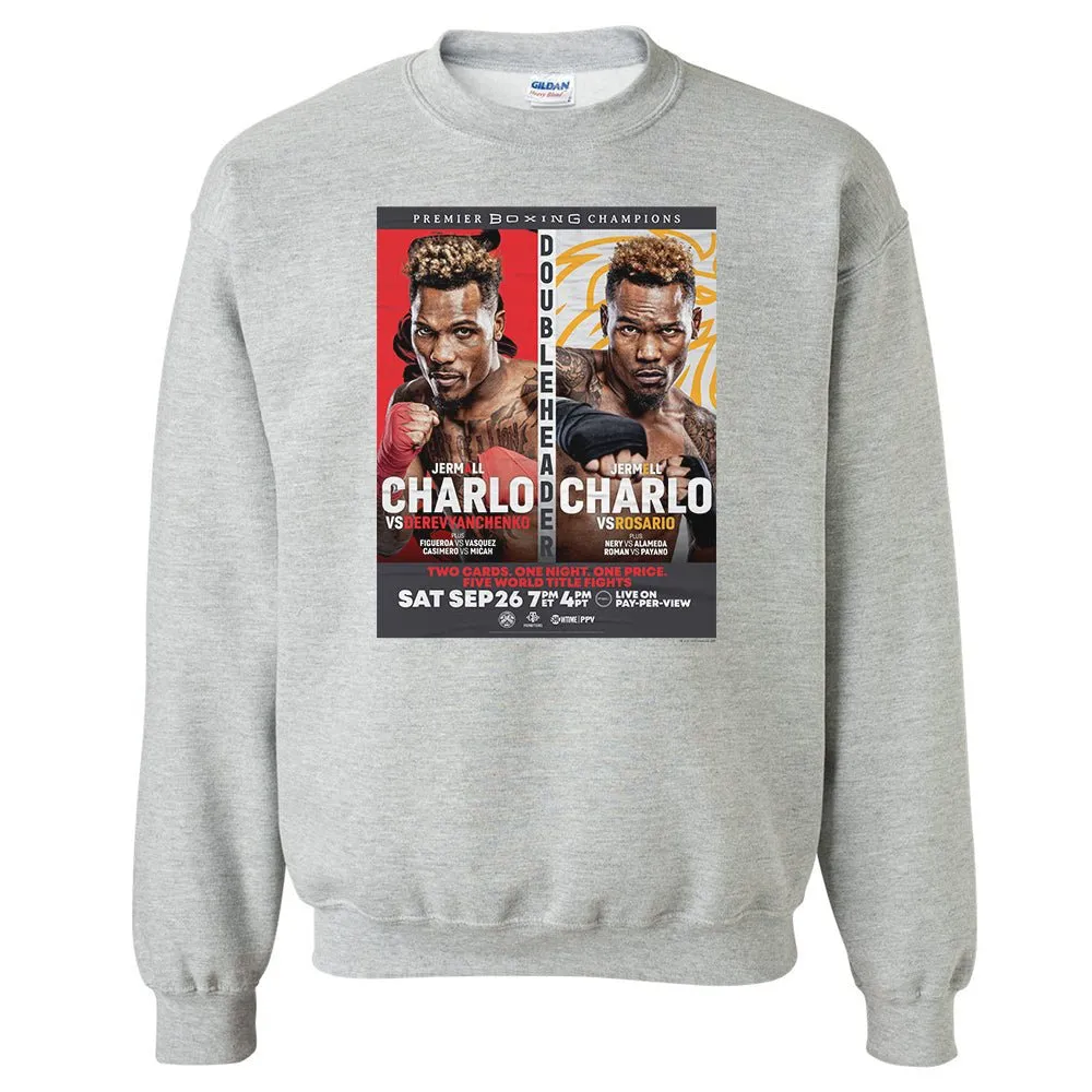 SHO Championship Boxing Charlo Doubleheader Fleece Crewneck Sweatshirt