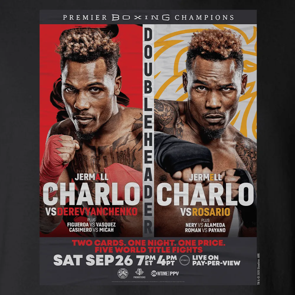 SHO Championship Boxing Charlo Doubleheader Fleece Hooded Sweatshirt