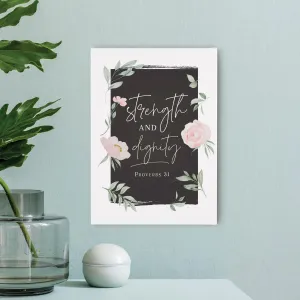 Strength & Dignity Canvas