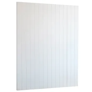 Timber Panel Wall - White