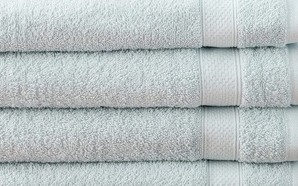 Toro Blu Large Size Bath Towel 500 GSM for Men & Women,140x70cm (WHITE)