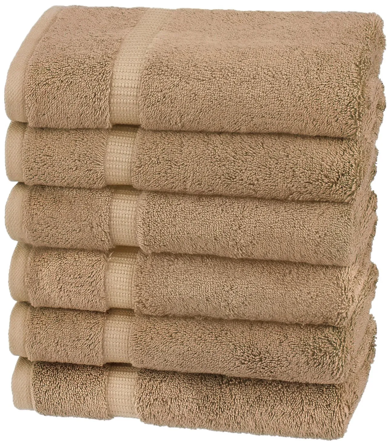 Toro Blu Large Size Face Towel 500 GSM for Men & Women,140x70cm (LGT BROWN)
