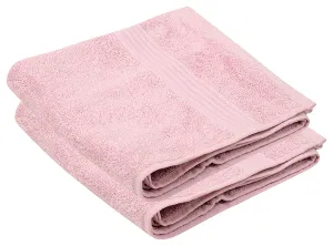 Toro Blu Large Size Hand Towel 500 GSM for Men & Women,140x70cm (PINK)