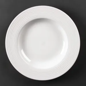U096 Olympia Linear Pasta Plates 310mm (Pack of 6)
