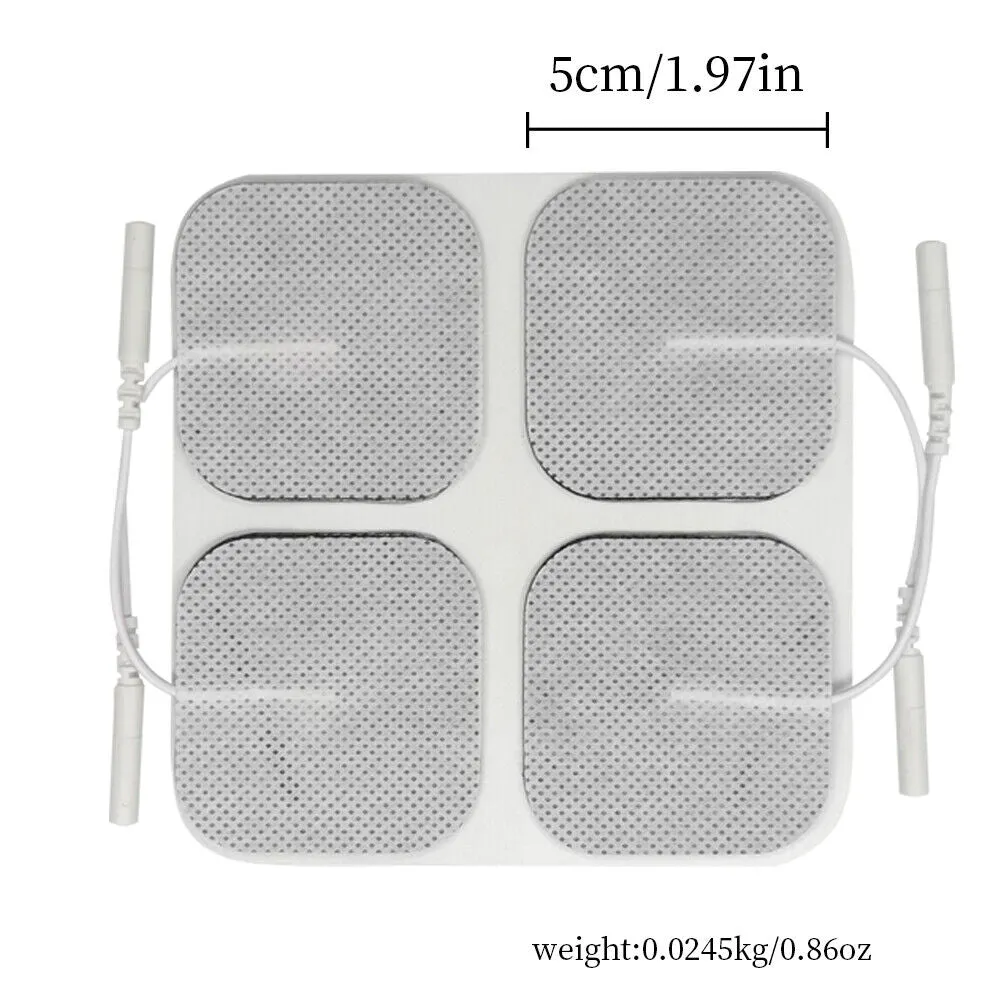 US 60-120 Pc Electrode Patch Self Sticky Muscle Stimulator Non-Irritating Design