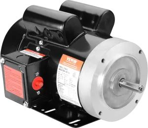 Vevor 1.5HP Electric Motor 1725 RPM CW/CCW Rotation 5/8" Keyed Shaft Single Phase AC115V/230V New