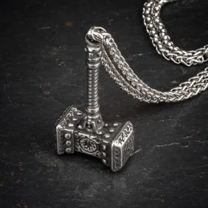 Viking Mjolnir or Thor's Hammer Necklace