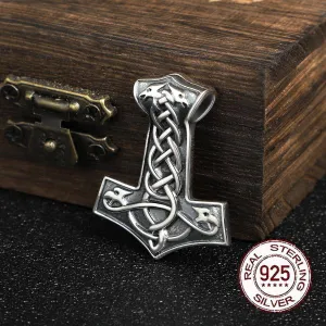 Viking Necklace Mjolnir 925 Silver
