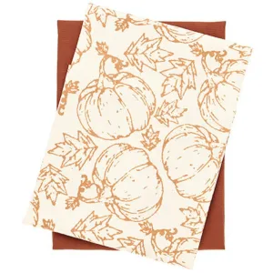 Walton & Co 70cm Pumpkin Tea Towel (Set of 2)