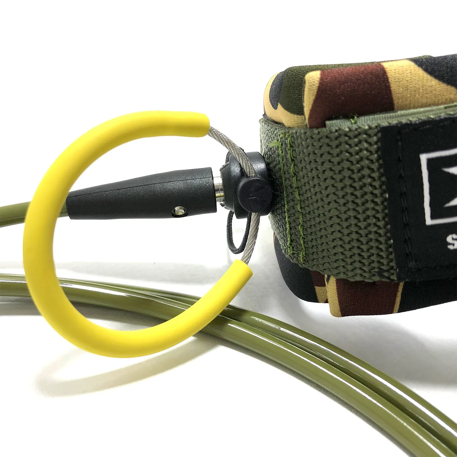 XM STAND-UP PADDLE (SUP) LEASH / POWER-CLIP / KNEE-CALF / COIL